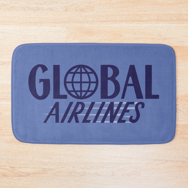 Item preview, Global Airlines - Blue Background (Herbie Rides Again) designed and sold by Justin Ellis.