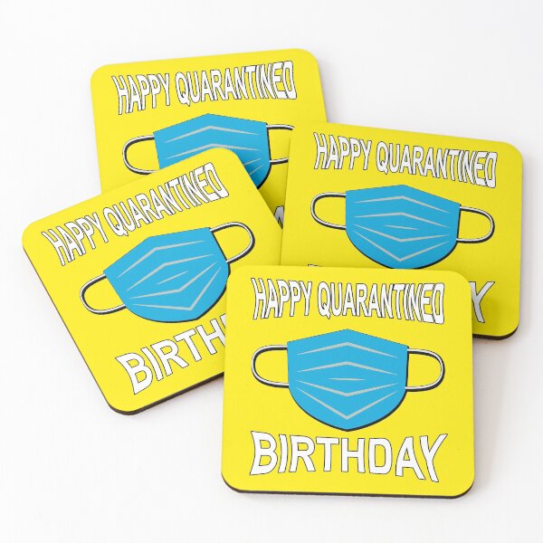 Item preview, Happy Quarantined Birthday - Covid 19 - Best gifts for 2020 survivors designed and sold by BestStuffDepot.