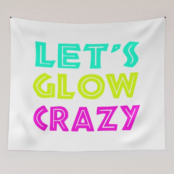 Item preview, Let's Glow Crazy Glow Birthday Party product designed and sold by RedmonsDesigns.