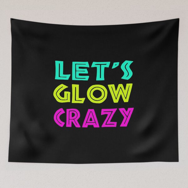 Item preview, Let's Glow Crazy Glow Birthday Party product designed and sold by RedmonsDesigns.