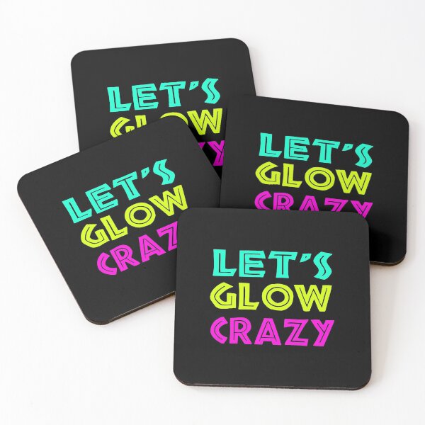 Item preview, Let's Glow Crazy Glow Birthday Party product designed and sold by RedmonsDesigns.