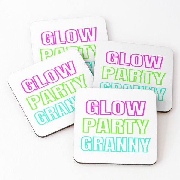 Item preview, Glow Party Granny Glow Birthday Party product designed and sold by RedmonsDesigns.