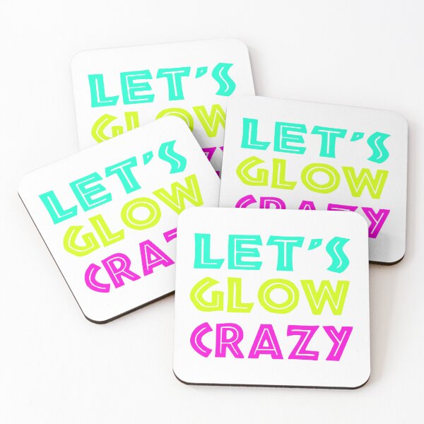 Item preview, Let's Glow Crazy Glow Birthday Party product designed and sold by RedmonsDesigns.