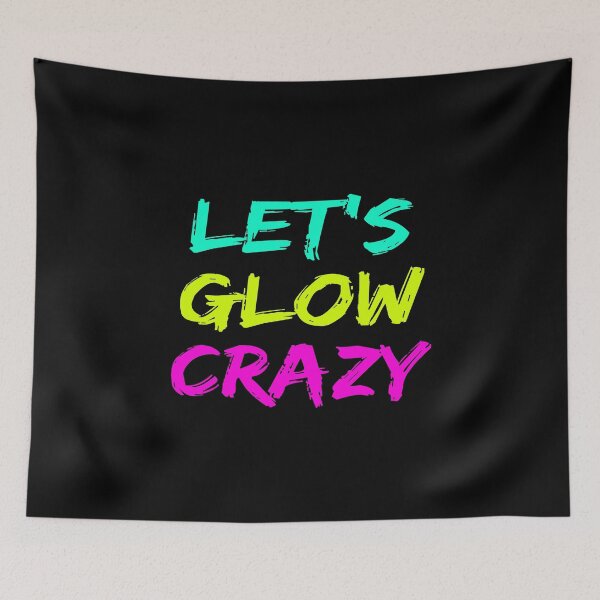 Item preview, Let's Glow Crazy Glow Birthday Party design designed and sold by RedmonsDesigns.