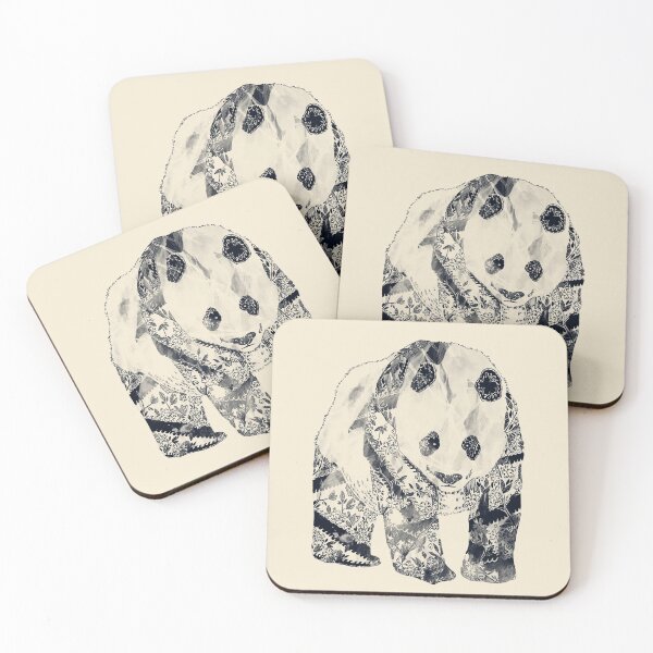 Item preview, Tattooed Panda by Tobe Fonseca designed and sold by Tobe Fonseca®.