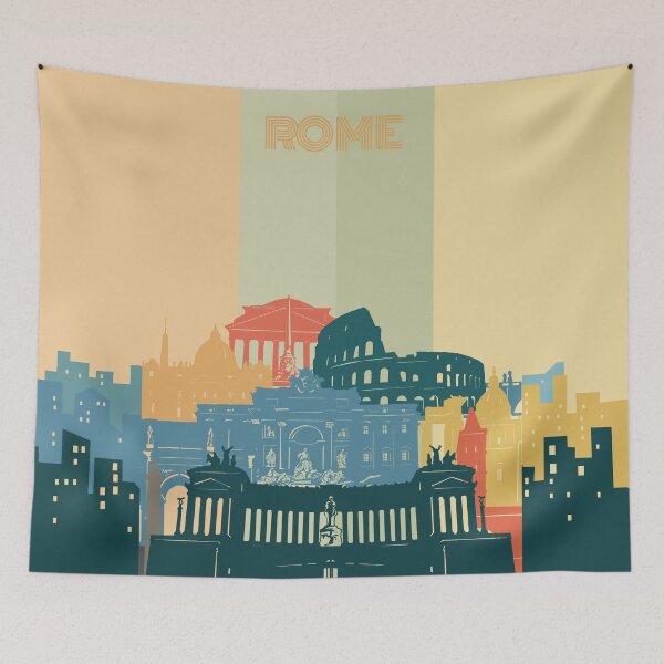 Item preview, rome skyline designed and sold by BekimART2.