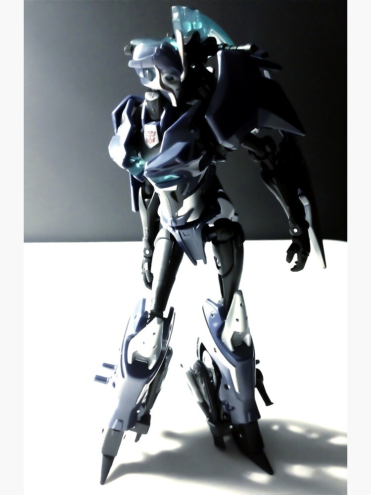 Transformers Prime Arcee Toy Photographic Print for Sale by kchm76