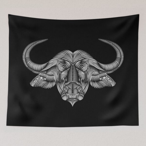 Item preview, Cape Buffalo White designed and sold by WorldEngine.