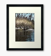 The Seawall Framed Print