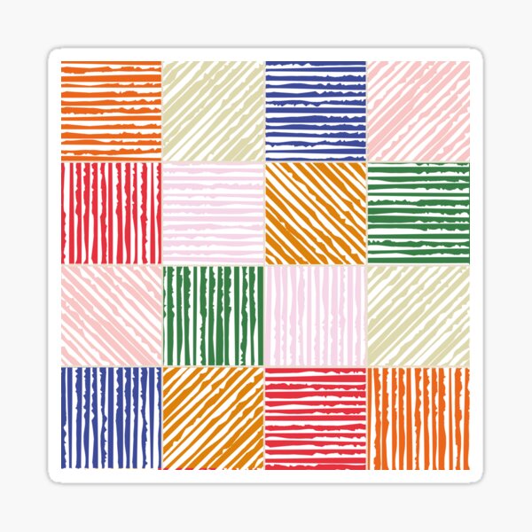 Patchwork Sticker