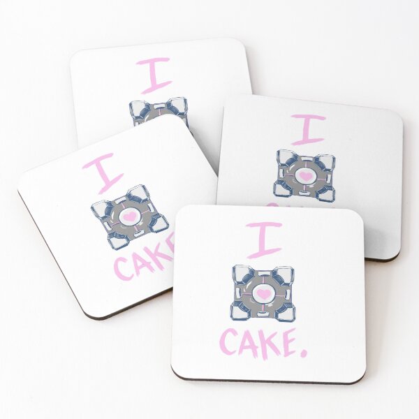 Item preview, I Heart Cake. Portal Game Valve designed and sold by scrumscree.