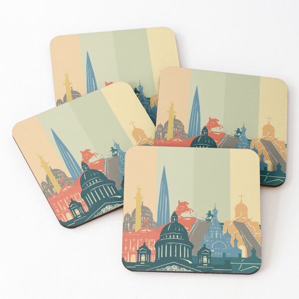 Item preview, saint petersburg skyline designed and sold by BekimART2.