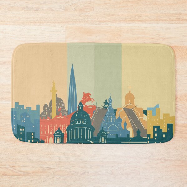 Item preview, saint petersburg skyline designed and sold by BekimART2.