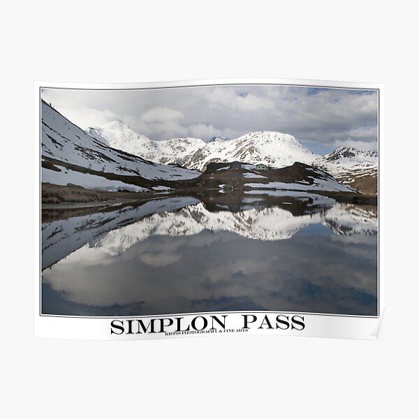 simplon pass Poster
