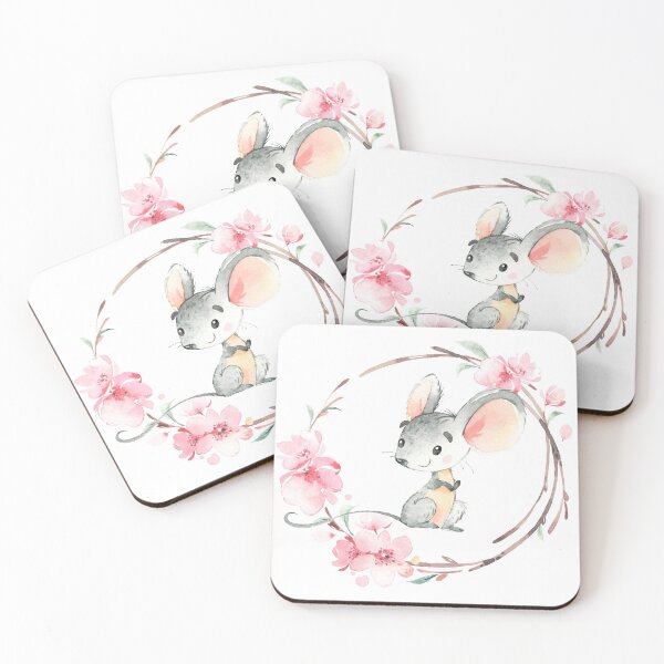 Artikelvorschau, Kirschblütenmaus entworfen und verkauft von KitsunePrints.
