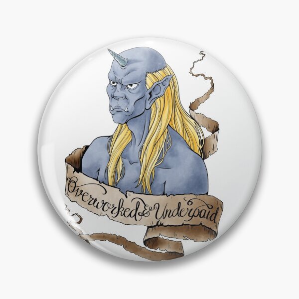 Item preview, Overworked and Underpaid  designed and sold by CasualMonster.