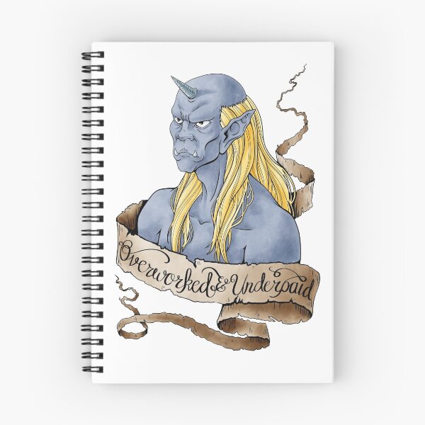 Item preview, Overworked and Underpaid  designed and sold by CasualMonster.