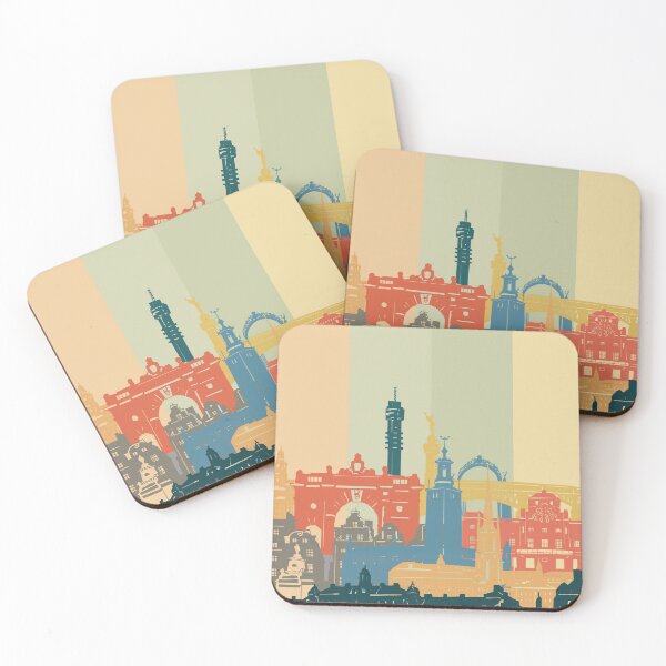 Item preview, stockholm skyline designed and sold by BekimART2.