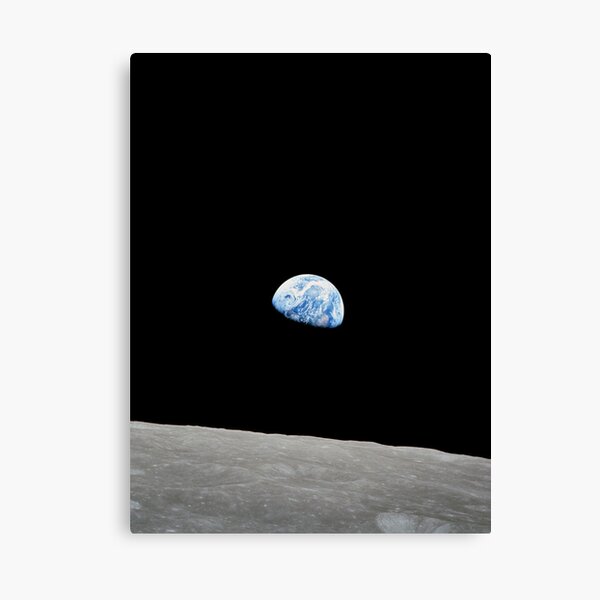 Earthrise from Apollo 8 Canvas Print