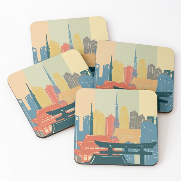 Item preview, tokyo skyline designed and sold by BekimART2.