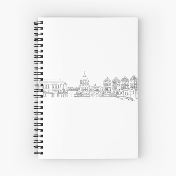 Item preview, San Francisco white buildings designed and sold by KitCatCards.