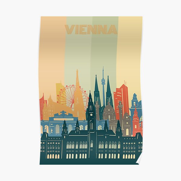 vienna skyline Poster
