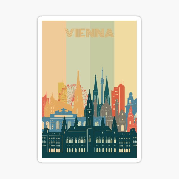 Item preview, vienna skyline designed and sold by BekimART2.