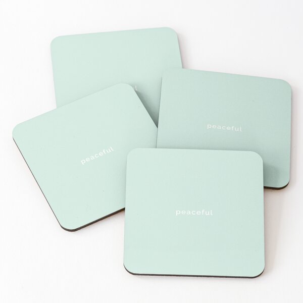 Item preview, MINIMALIST Peaceful Green/blue pastel designed and sold by Mat Designs.
