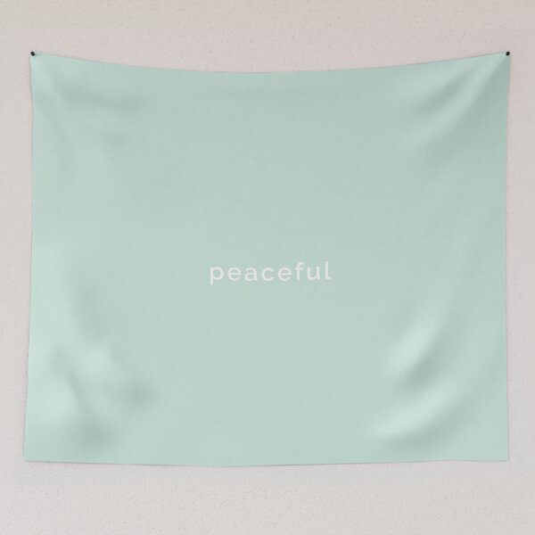 Item preview, MINIMALIST Peaceful Green/blue pastel designed and sold by Mat Designs.