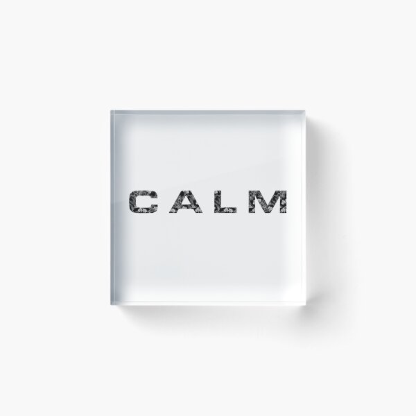Item preview, CALM floral designed and sold by bedtimeluke.