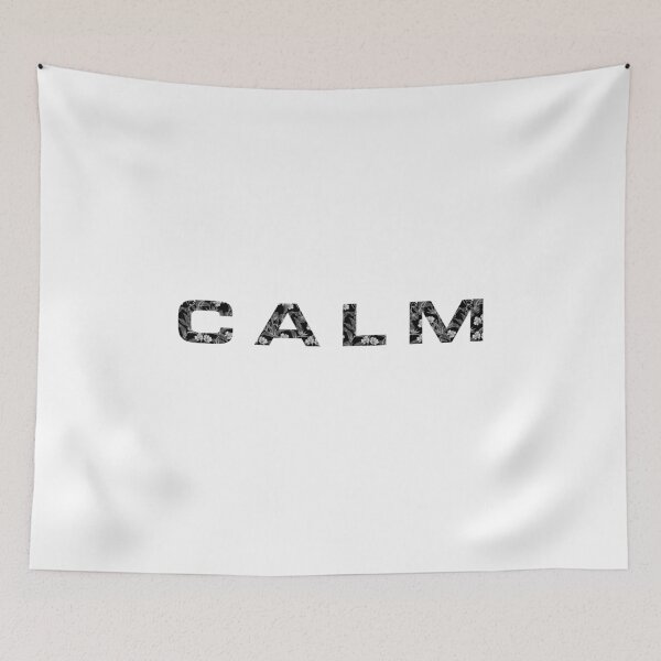 Item preview, CALM floral designed and sold by bedtimeluke.