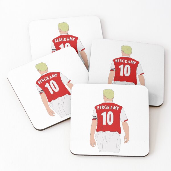 Item preview, Dennis Bergkamp Arsenal Retro Footy designed and sold by PiscesVibes.