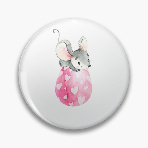 Artikelvorschau, Nette Maus auf Osterei entworfen und verkauft von KitsunePrints.