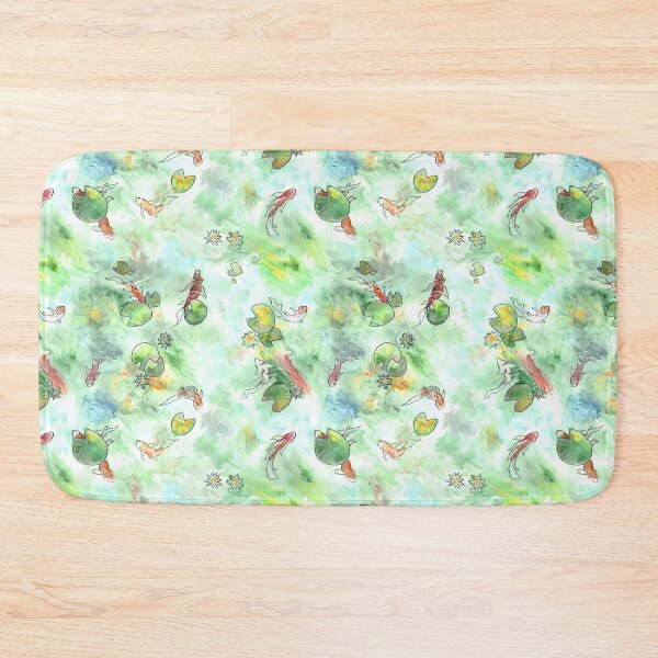 Item preview, Watercolour Koi Fish Pond designed and sold by awwpaper.