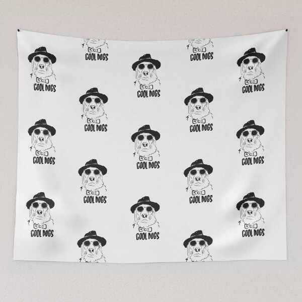 Item preview, Cool dogs hat sunglasses minimalist design  designed and sold by Tropical Blood.