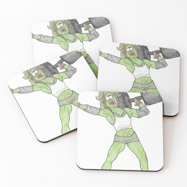 Item preview, Starla - Muscle Woman - Regular Show designed and sold by tiffanycanpaint.