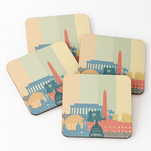 Item preview, washington dc skyline designed and sold by BekimART2.