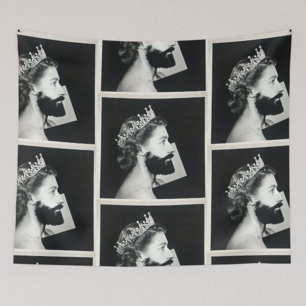 Item preview, QUEEN - Clean and Simple collage - repurposed photos up-cycled  designed and sold by MikesArtChi.