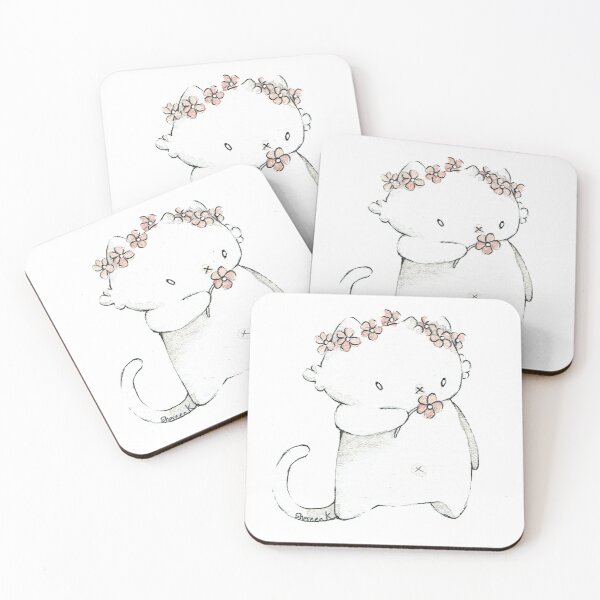 Item preview, Little White Kitty designed and sold by Shereen Keshvadian.