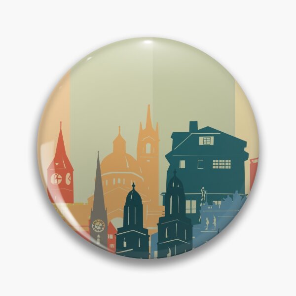 Item preview, zurich skyline designed and sold by BekimART2.