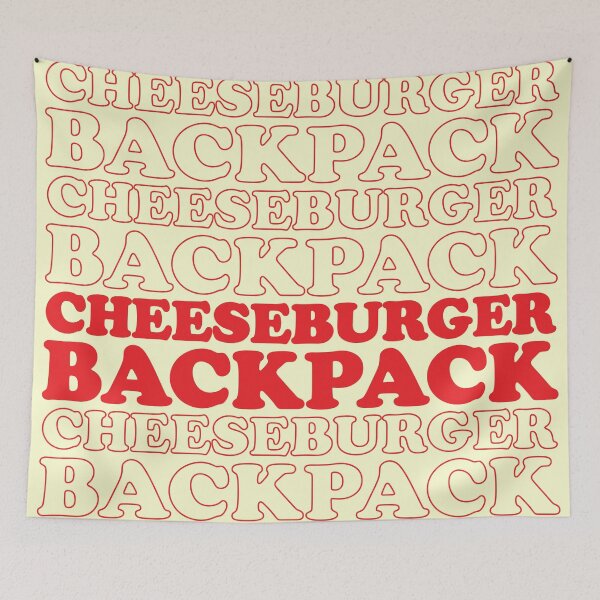 Item preview, CHEESEBURGER BACKPACK designed and sold by oldskooldesign.