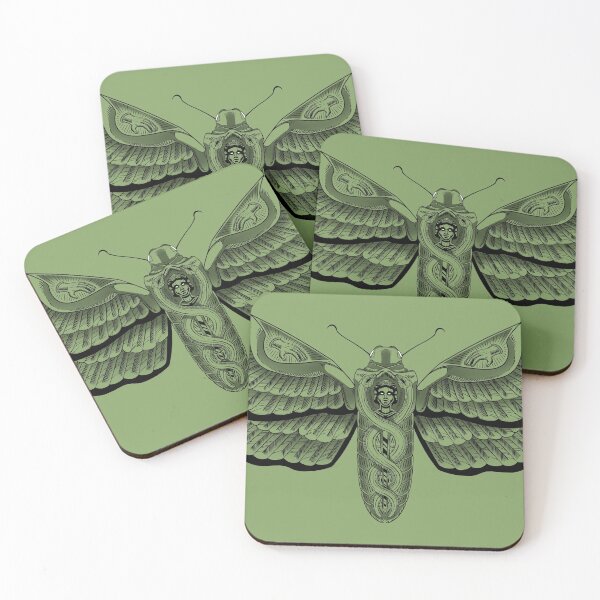 Item preview, Life Head Moth designed and sold by Saer.