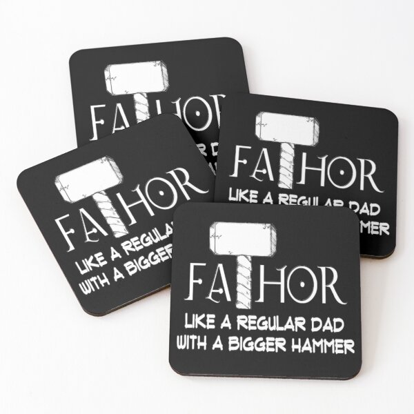 Item preview, Fa Thor - Like A Regular Dad With A Bigger Hammer designed and sold by JG0024.