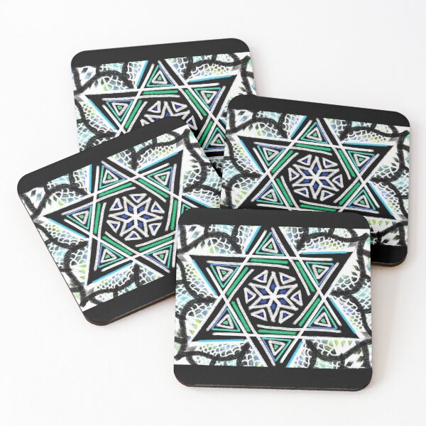 Item preview, Magen David - 4 designed and sold by LennyAD.