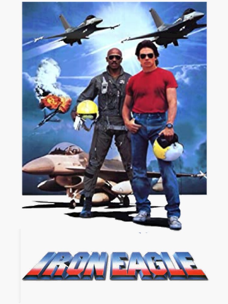 "Iron eagle" Sticker for Sale by Alastair42 Redbubble