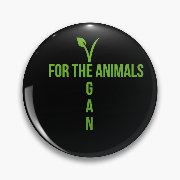 Item preview, Vegan for the animals  designed and sold by Veganvibez.