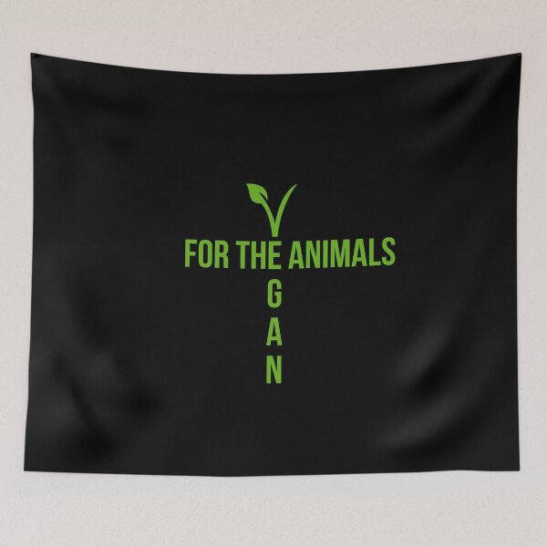 Item preview, Vegan for the animals  designed and sold by Veganvibez.