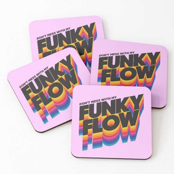 Item preview, FUNKY FLOW (black) designed and sold by oldskooldesign.