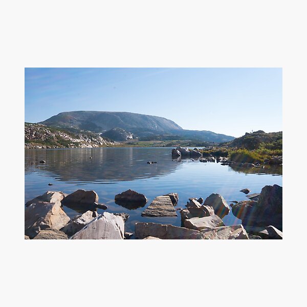 Item preview, Klondike Lake & Sugar Loaf | Wyoming Mountains designed and sold by voz-captures.