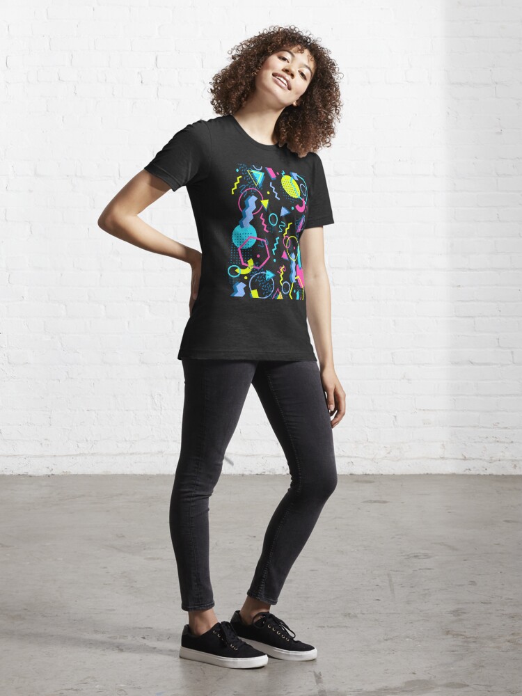 Retro Style 70s 80s 90s Memphis Style Abstract Graphic T-Shirt